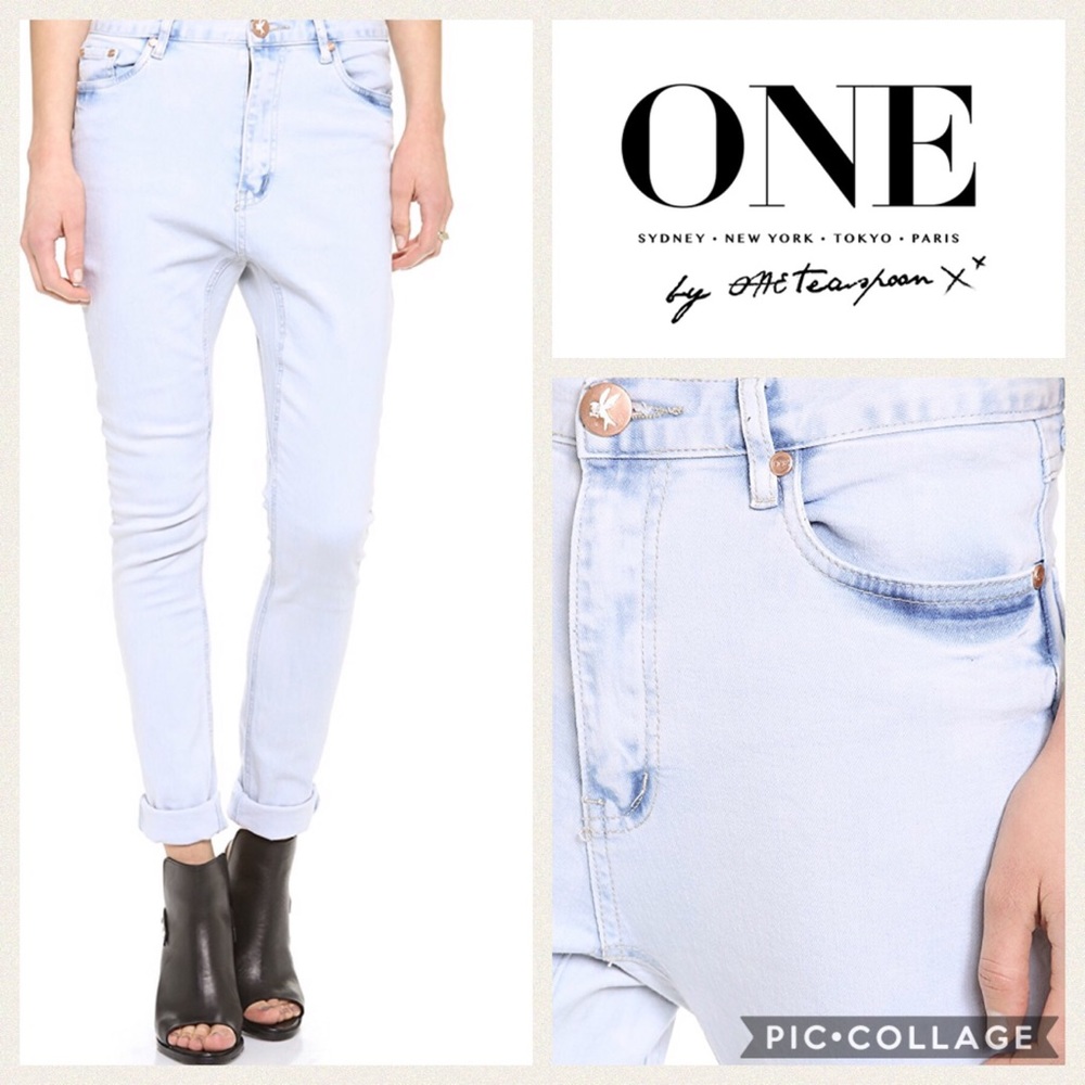 🕊NWOT One Teaspoon Runaways Jeans {Lover} 25